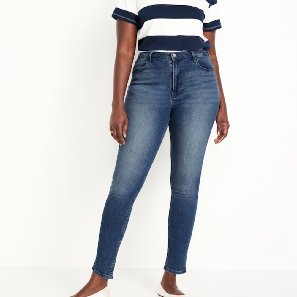 NWT Old Navy High-Rise Wow Super Skinny Jeans
